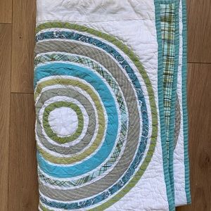 Land of Nod Crib Blanket